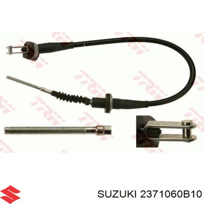 Трос зчеплення Suzuki 2371060B10 ціна, від 18.51 USD