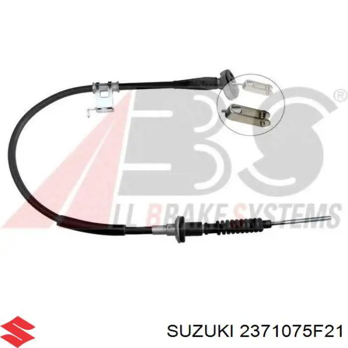 Трос зчеплення Suzuki 2371075F21 ціна, від 18.81 USD