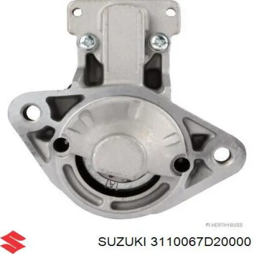 Стартер Suzuki 3110067D20000 ціна, від 89.16 USD
