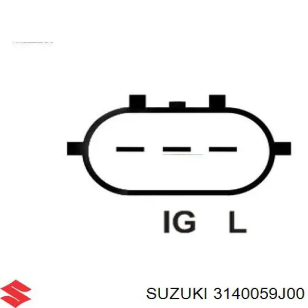 3140059J00 Suzuki генератор