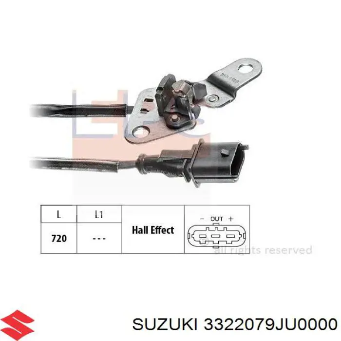 Купити 3322079JU0000 Suzuki ДПРВ
