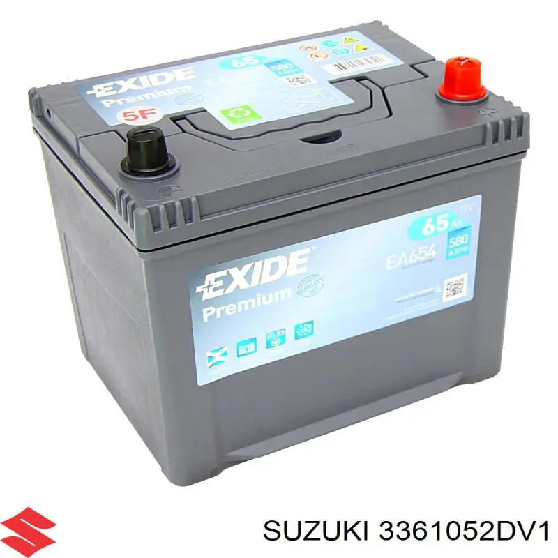 Купити Акумулятор Suzuki 60 А/г (3361052DV1)