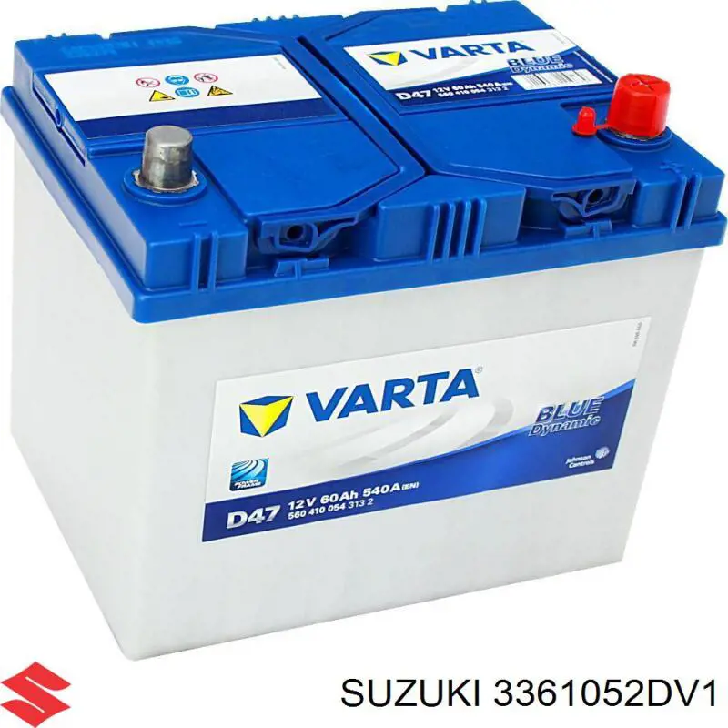 Купити 3361052DV1 Suzuki Автомобільна батарея