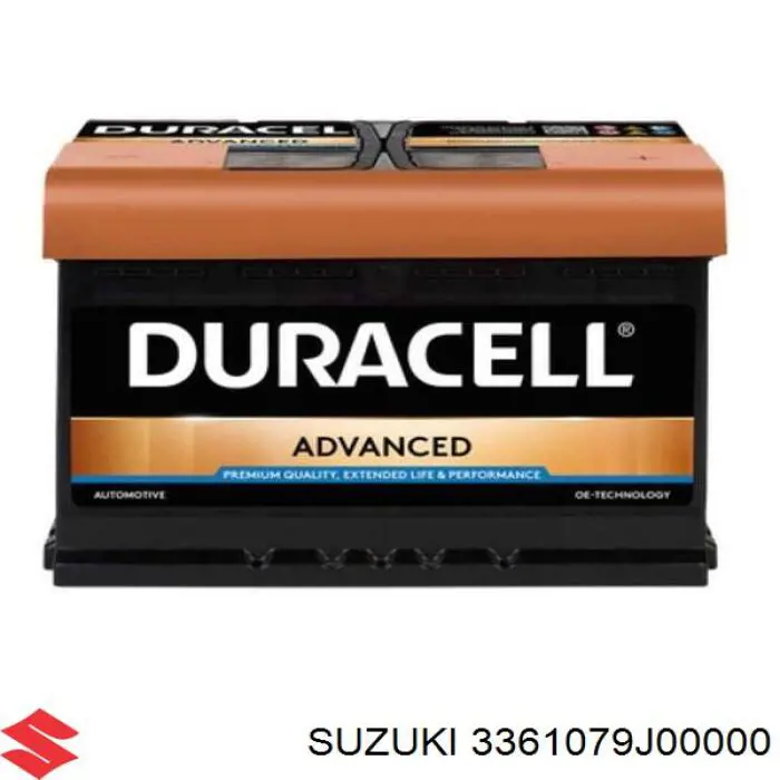 3361079J00000 Suzuki Авто акумулятор