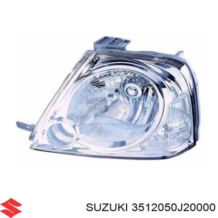 Купити 3512050J20000 Suzuki Права блок фара