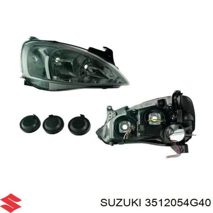 10032662 Suzuki фара права