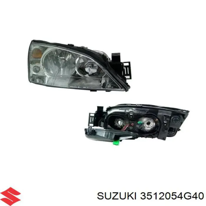 Фара правая Suzuki 3512054G40 ціна, від 118.80 USD