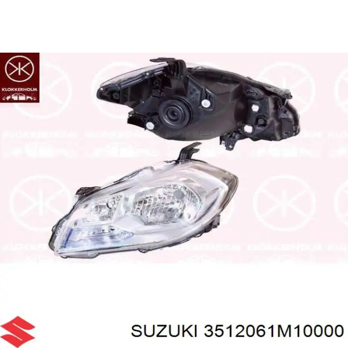 Фара передня права Polcar 74L110E