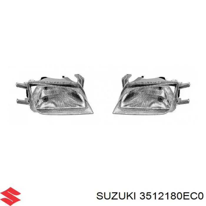 Основна фара - вставка Depo/Loro/Abakus 2181117RLDEM ціна, від 45.97 USD