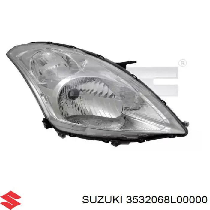 Купити 3532068L00 Suzuki Основна фара в зборі ліва