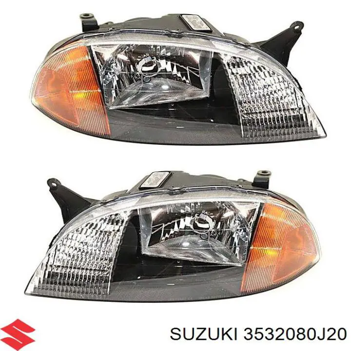 Фара Suzuki 3532080J20 ціна, від 38.52 USD
