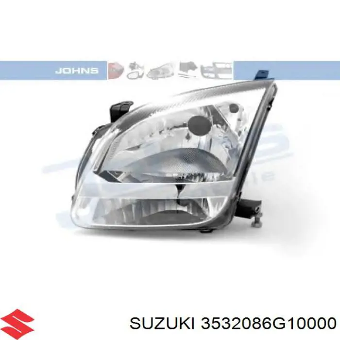 Блок фара ліва Suzuki 3532086G10000 ціна, від 58.73 USD