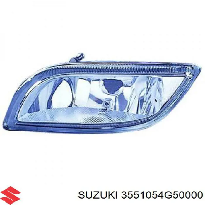 Права протитуманні фари Suzuki 3551054G50000 ціна, від 68.33 USD