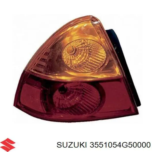 3551054G50000 Suzuki Фара протитуманна, права