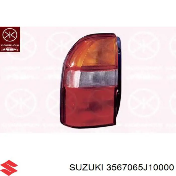 3567065J10 Suzuki ліхтар задній лівий