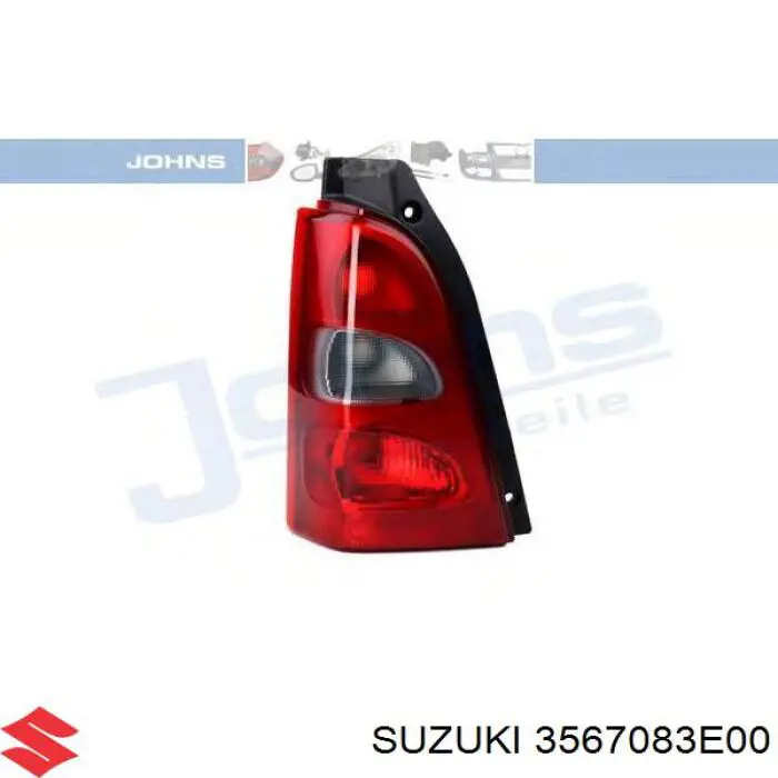 Ліхтар задній лівий Suzuki 3567083E00 ціна, від 45.86 USD