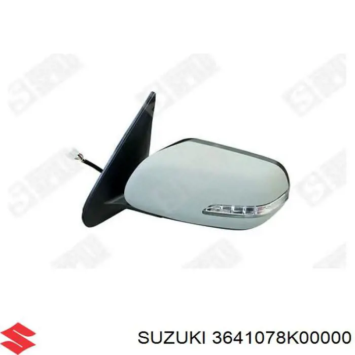 Покажчик повороту дзеркала, правий Suzuki 3641078K00000 ціна, від 36.65 USD