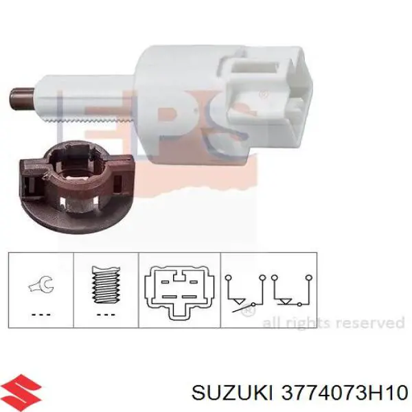 3774073H10 Suzuki Лягушка стоп-сигналу