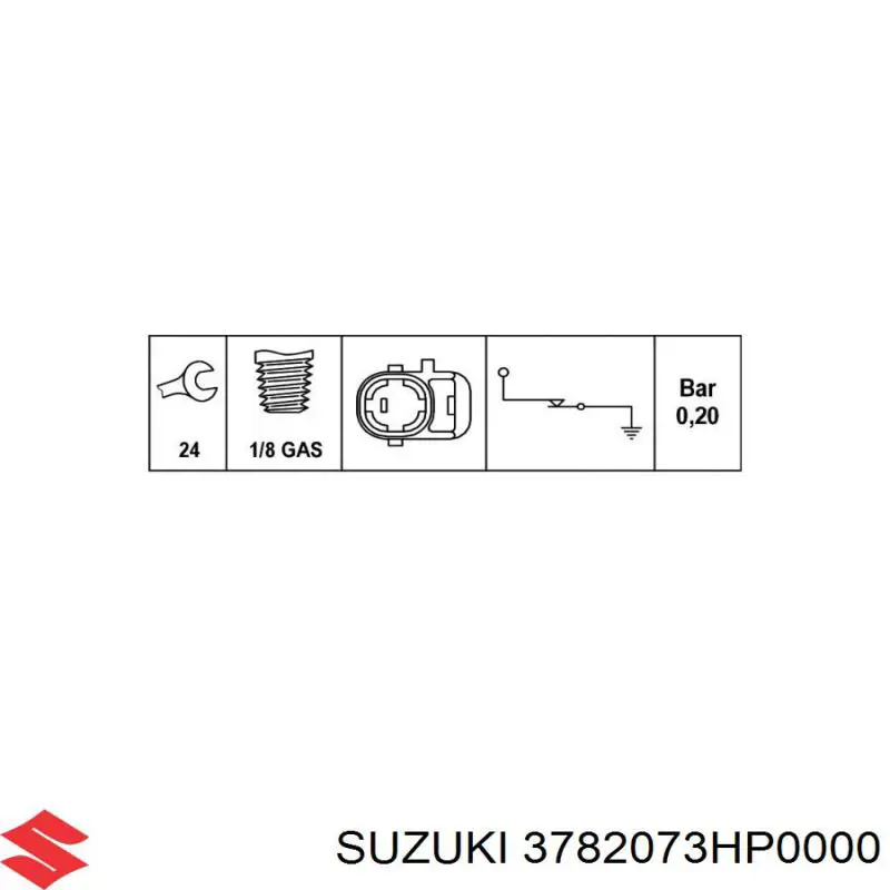  3782073HP0 Suzuki