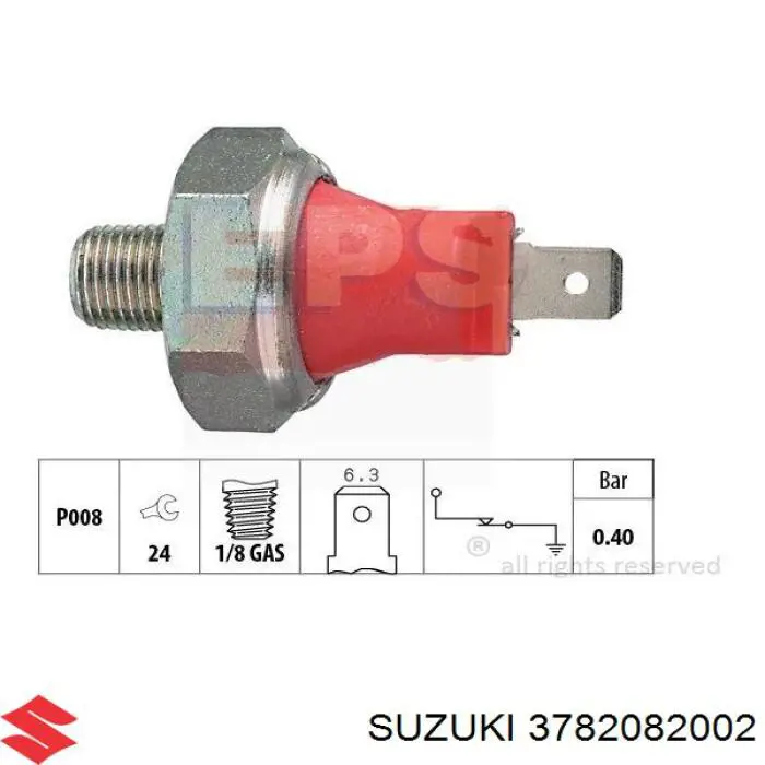 Купити 3782082002 Suzuki Датчик тиску масла