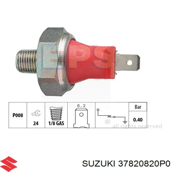  Suzuki 37820820P0 ціна, від 11.44 USD