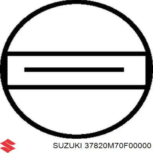 Манометри (показник тиску масла) Suzuki 37820M70F00000 ціна, від 3.60 USD