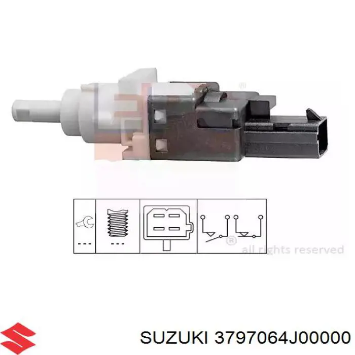 Датчик включення зчеплення Lucas SMB956 ціна, від 7.61 USD