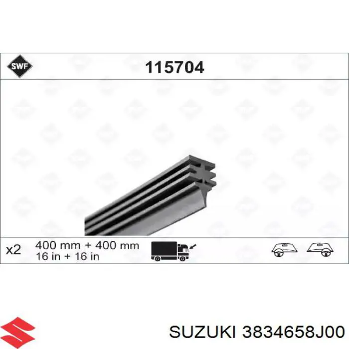 3834658J00 Suzuki 