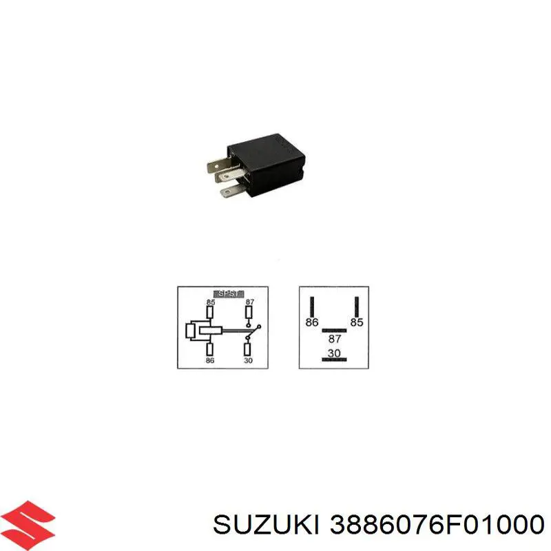  Suzuki 3886076F01000 ціна, від 5.68 USD