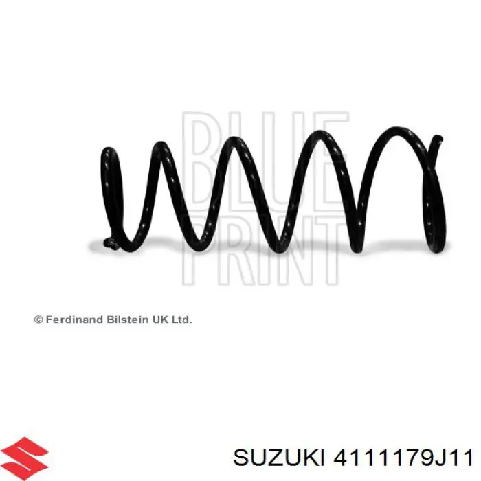 Пружина передня Suzuki 4111179J11 ціна, від 34.99 USD