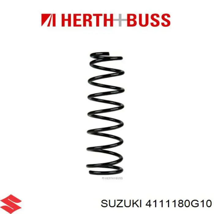 ZC3748A Japan Parts Пружина амортизатора передняя