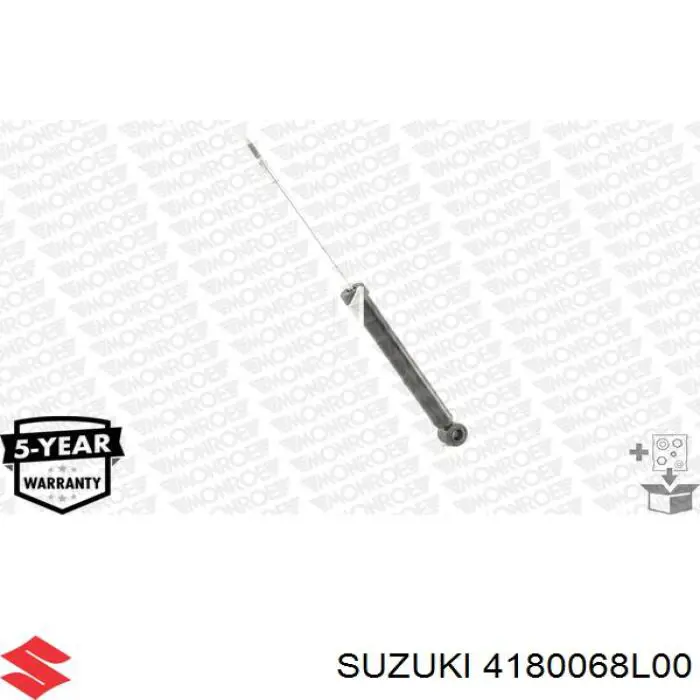 4180068L00 Suzuki амортизатор задній
