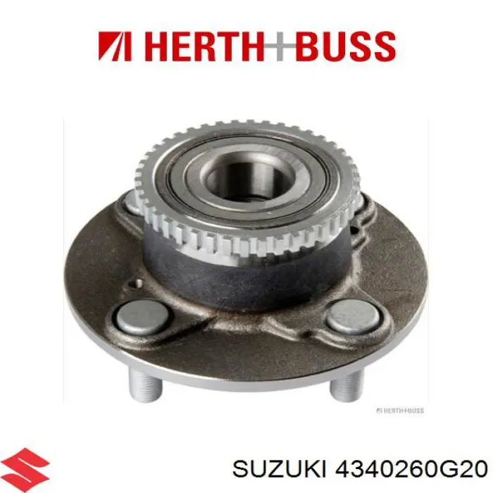 Маточини задніх коліс Suzuki 4340260G20 ціна, від 33.84 USD