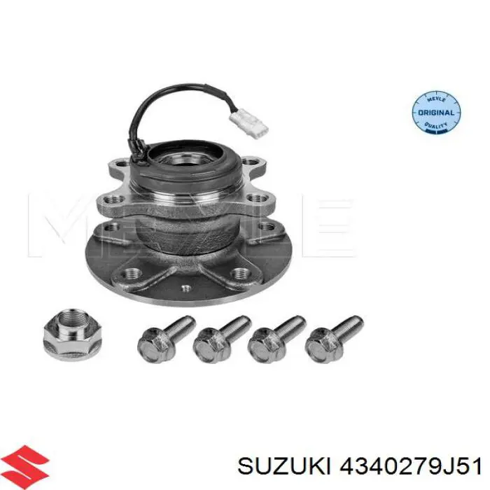 Купити 4340279J51 Suzuki Підшипник ступиці колеса