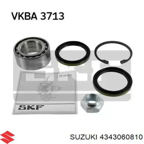 Сальник передньої маточини Suzuki 4343060810 ціна, від 4.96 USD
