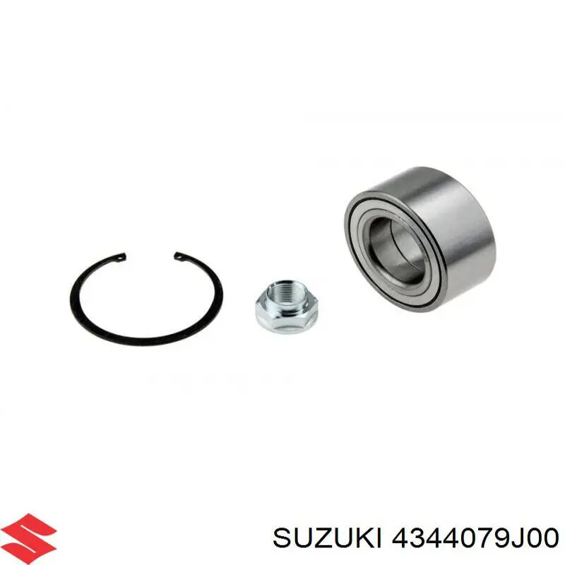 Комплект підшипник маточини передньої Suzuki 4344079J00 ціна, від 28.58 USD