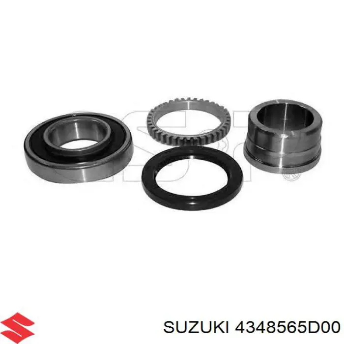 Купити 4348565D00 Suzuki Підшипник задньої ступиці