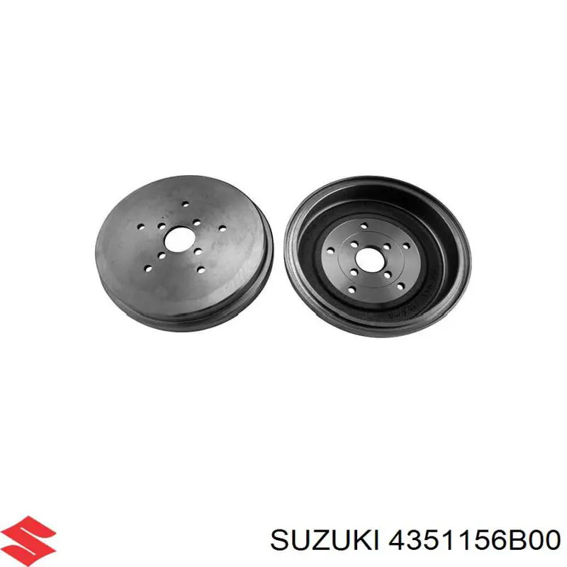 Купити 4351156B00 Suzuki Барабан гальмівний задній