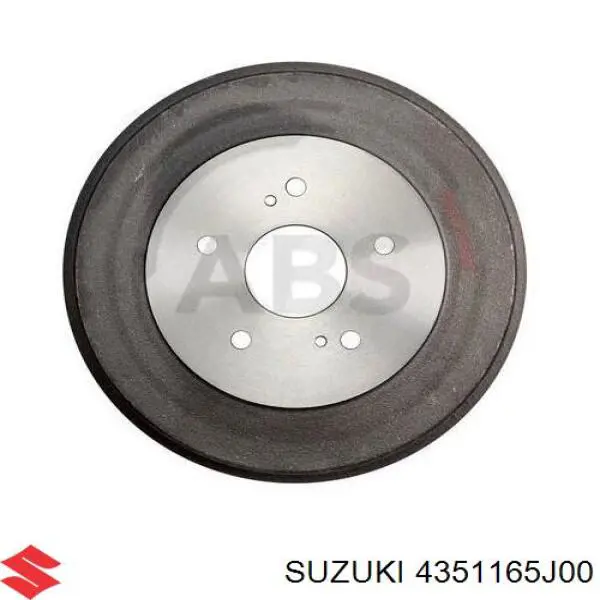 Барабан гальмівний задній Suzuki 4351165J00 ціна, від 37.61 USD