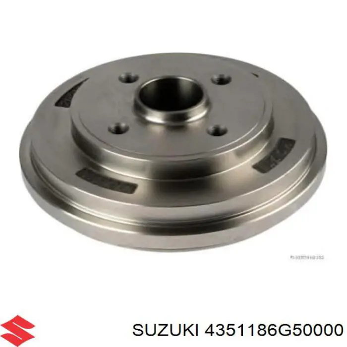 Барабан гальмівний задній Suzuki 4351186G50000 ціна, від 47.82 USD