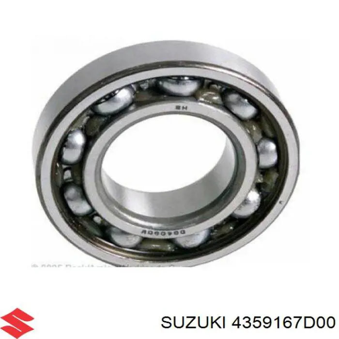 Підшипник маточини задньої Suzuki 4359167D00 ціна, від 17.00 USD