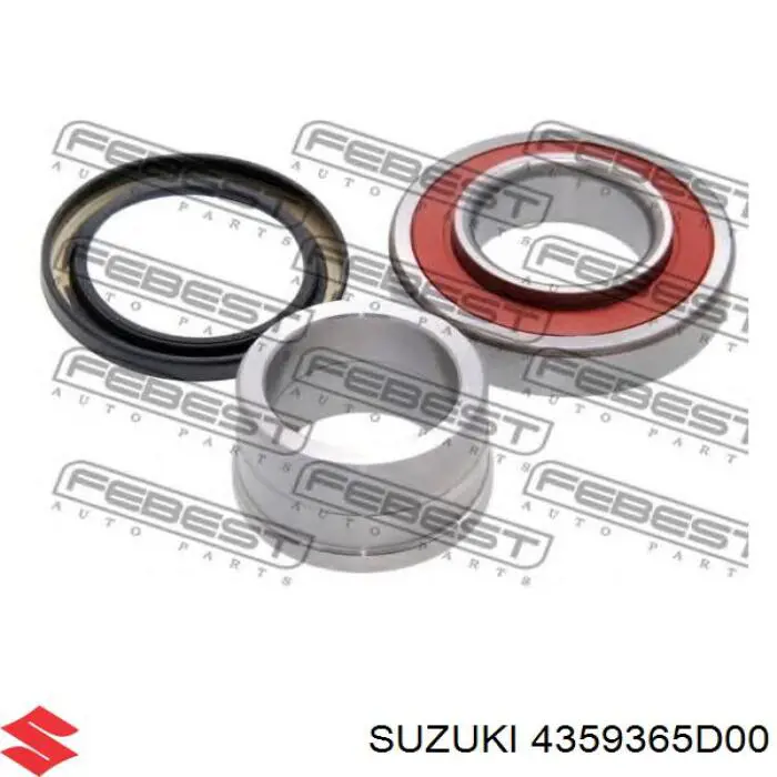Купити 4359365D00 Suzuki Підшипник задньої ступиці