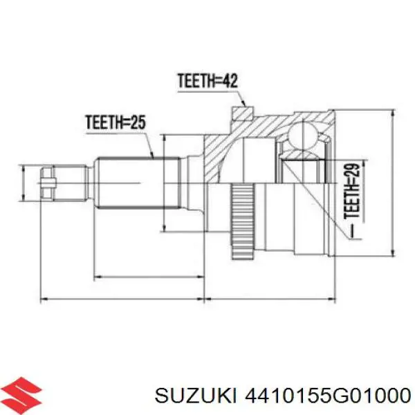  4410155G01000 Suzuki