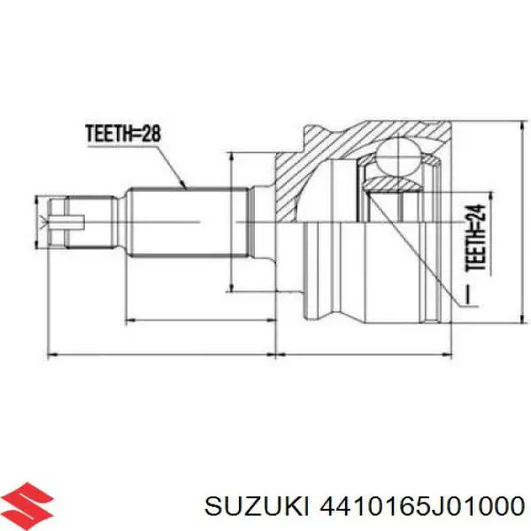  4410165J01000 Suzuki