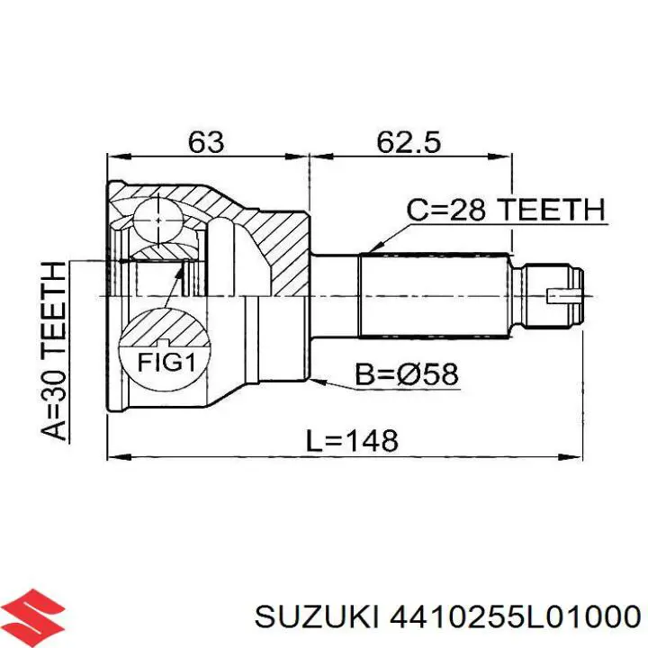  4410255L01000 Suzuki