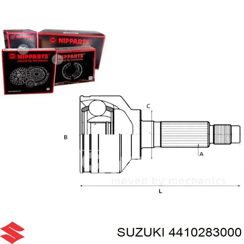 Купити 4410283000 Suzuki Шарнір приводу зовнішній