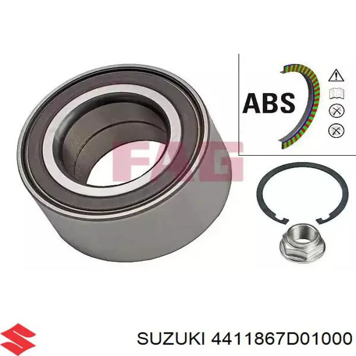 Купити 4411867D01000 Suzuki Пильник шарніра приводу