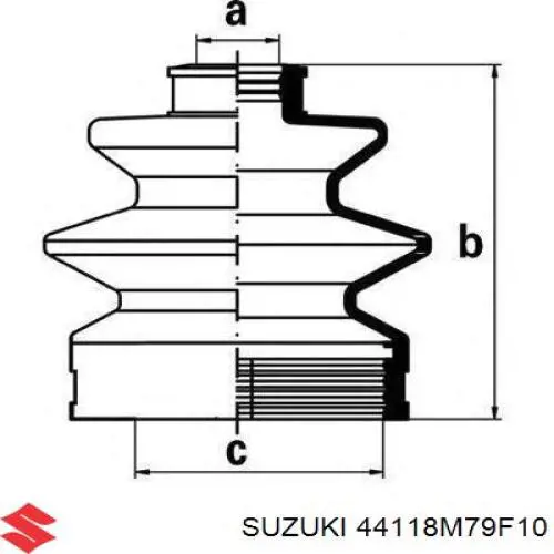  44118M79F10 Suzuki