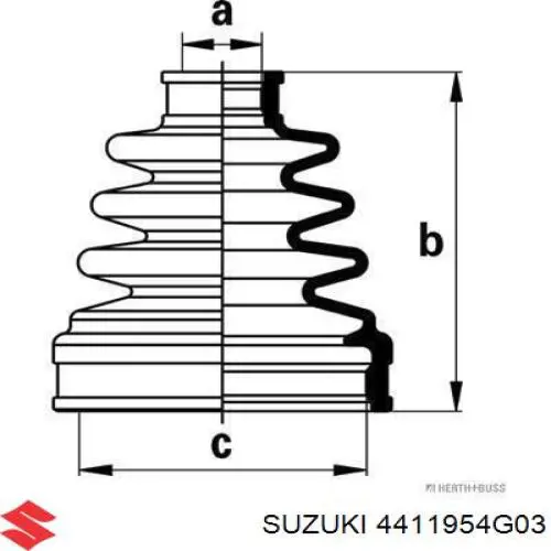  4411954G03000 Suzuki