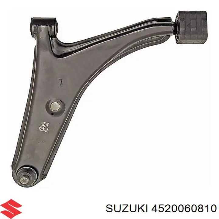 Важіль передньої підвіски нижній, правий Suzuki 4520060810 ціна, від 41.10 USD